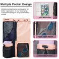 thumbnail image 3 of Mochila de playa lifwimner, bolsa de natación impermeable de malla, rosa, 3 of 6