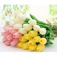 thumbnail image 4 of 10Pcs Tulip Bouquet Silk Artificial Flowers Home Office Wedding Decor, 4 of 4