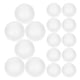 thumbnail image 5 of FELTECHELECTR 100 bolas redondas de poliestireno sólido para decoración de bodas, modelado y manualidades (4 cm), 5 of 7