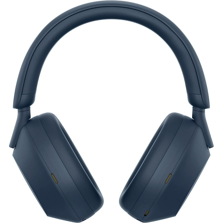 Sony - Casque audio sans fil Bluetooth Sony WH1000XM5L.CE7 avec réduction  de bruit active Bleu - Casque - Rue du Commerce