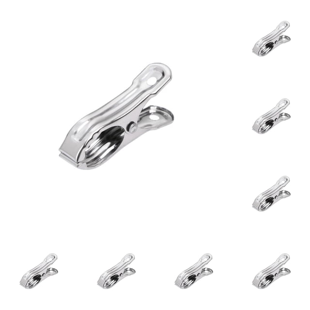 Multi Functional Stainless Drying Clamp Quilt Clips Sewing Clips Fabric Clips for Household Clothes and Quilt Drying, Windproof Fixed Clips Creative Multi-Use