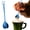 Blue, variant on FXMLRLK 1 Piece Heart Shaped Spoon Stainless Steel Tea Flatware, 5.67 Inch Coffee Sugar Spoon Ice Cream Cake Dessert Stirring for Home, Restaurant and Valentine Present, Silver