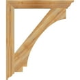 thumbnail image 3 of Ekena Millwork 4"W x 34"D x 40"H Imperial Traditional Rough Sawn Bracket, Western Red Cedar, 3 of 4