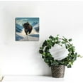 thumbnail image 3 of ONETECH Brown Bison Running, Wildlife Artistic Wall Art, Framed Canvas Print, Wildlife Wall Hang, Wildlife Art Print, Brown Bison Wall Art, Print Canvas, Art, 3 of 5