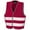 Burgundy, variant on Result Boys/Girls Enhanced Hi-Vis Vest