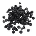 thumbnail image 1 of 100 Pcs Oeillets en Caoutchouc Tétons pour Machine Noir Fournitures Accessoires, 1 of 8