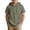 Army Green, variant on Boys Neck Solid Long Sleeve Base Layer Shirt – High Elastic Cotton Undershirt Thermal Top, Minimalist Style, Autumn Winter School Layering Kids Clothes Size 2-18
