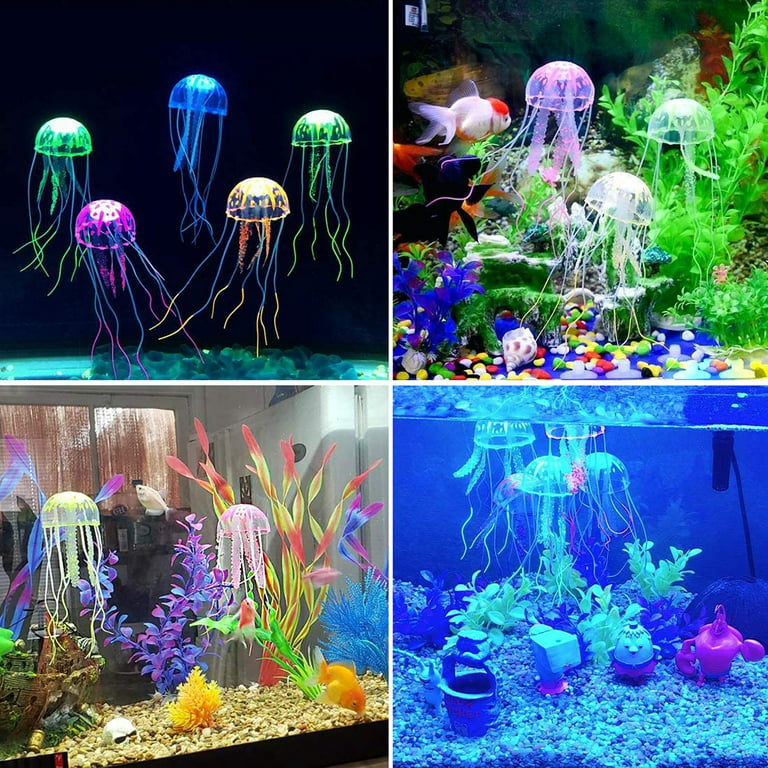 Ludlz Jellyfish Fish Tank Decor