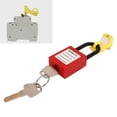 thumbnail image 3 of Desglose de 38 mm Candado, Operación Segura Fijación del Pin de Tamaño Estándar Kit de Bloqueo de Interruptor de Circuito para el de Seguridad de Alimentació, 3 of 7