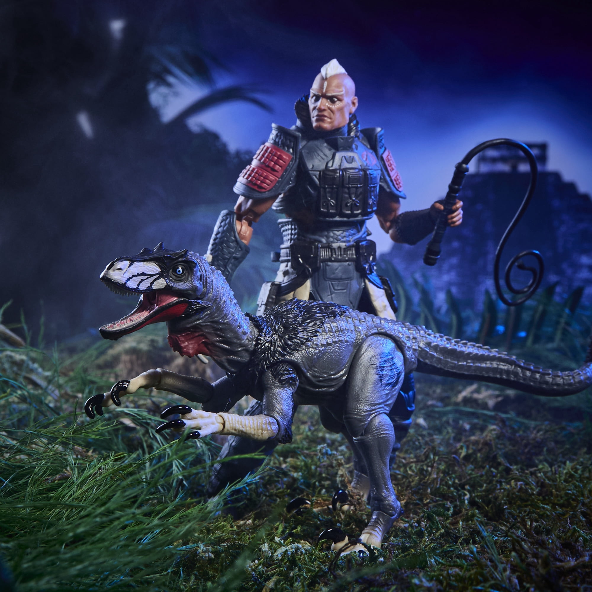 G.I. Joe Classified Series 196, Professor Rottclaw & Cobra Deinonychus, 6 Inch Action Figure and Dinosaur