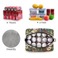 thumbnail image 4 of FORMRS Reusable Lunch Bag for Work School Leakproof Insulated Cooler with Adjustable Shoulder Strap, Floral Garden, 4 of 6