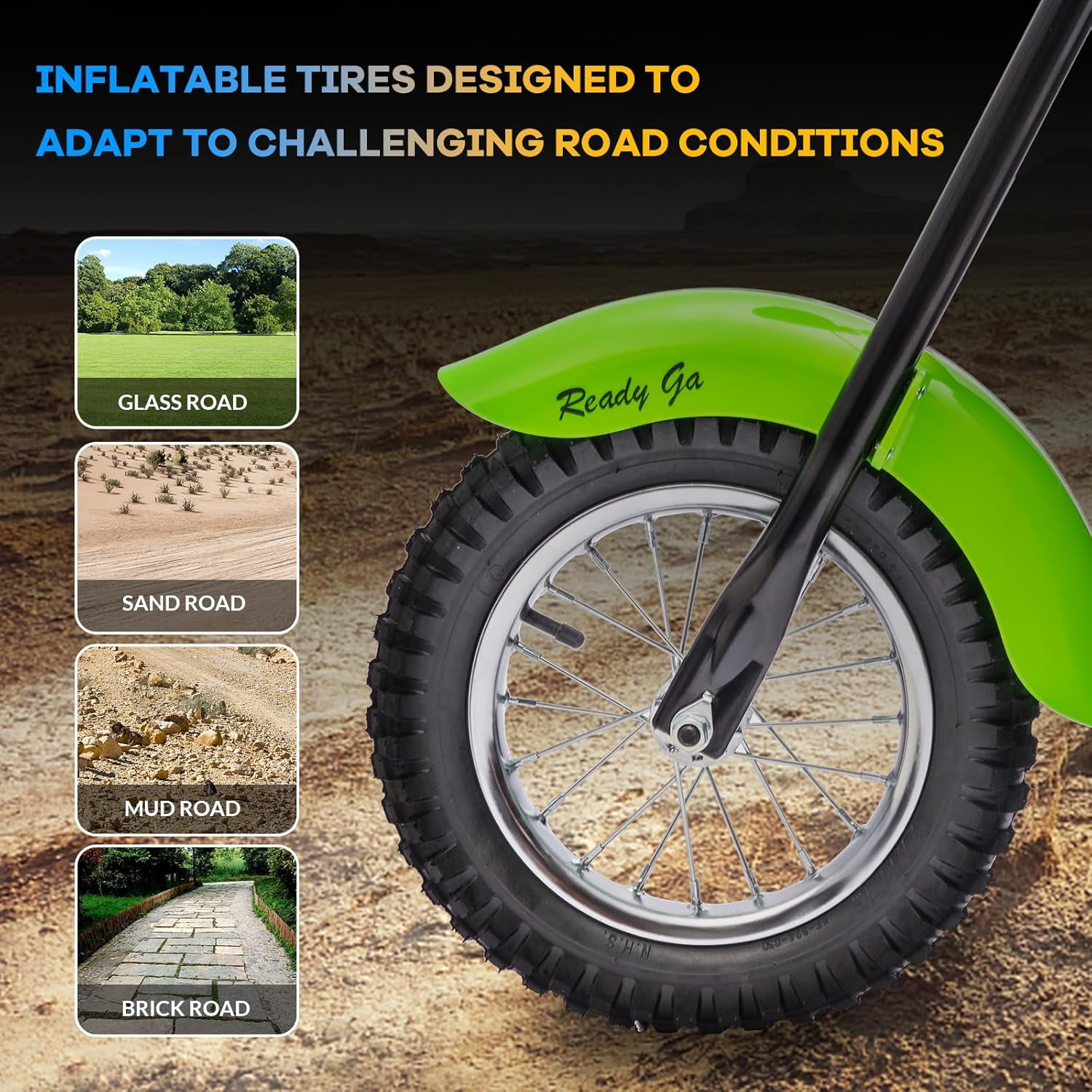 EastVita Electric Ride on Motorcycle for Kids, 24V 250W Kids Electric Dirt Bike, Two Speed 14MPH with Led Lights, Leather Seat, Rear Brake, Electric Motorbike Ride on Car