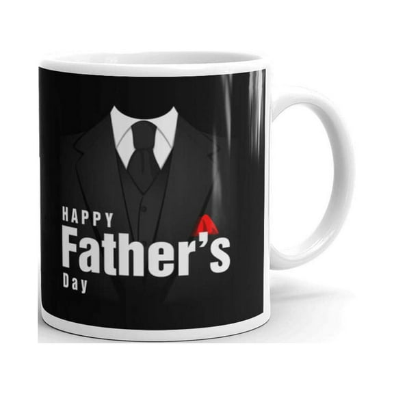 Happy Father's Day Coffee Tea Ceramic Mug Office Work Cup Gift 11oz