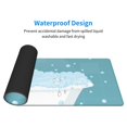 thumbnail image 4 of Xecao Bathtub with Soap Bubbles for Mouse Pad - Waterproof Extended Contour Mouse Mat, Large Gaming Mousepad Laptop Keyboard Mat with Non-Slip Rubber Base, 4 of 8