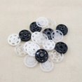 thumbnail image 3 of 1000pcs Plastic Snap Fasteners Buttons Invisible Clear Sewing On Snap Buttons Kit Fasteners for Bibs Diapers Crafts Shirts Clothing, 3 of 8
