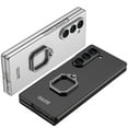 thumbnail image 5 of Compatible for Samsung Galaxy Z Fold 5 Case with Finger Ring Holder, Ultra-Thin Slim Shockproof Scratch Resistent Kickstand Ring Buckle Cover Case for Samsung Galaxy Z Fold 5, Black, 5 of 8