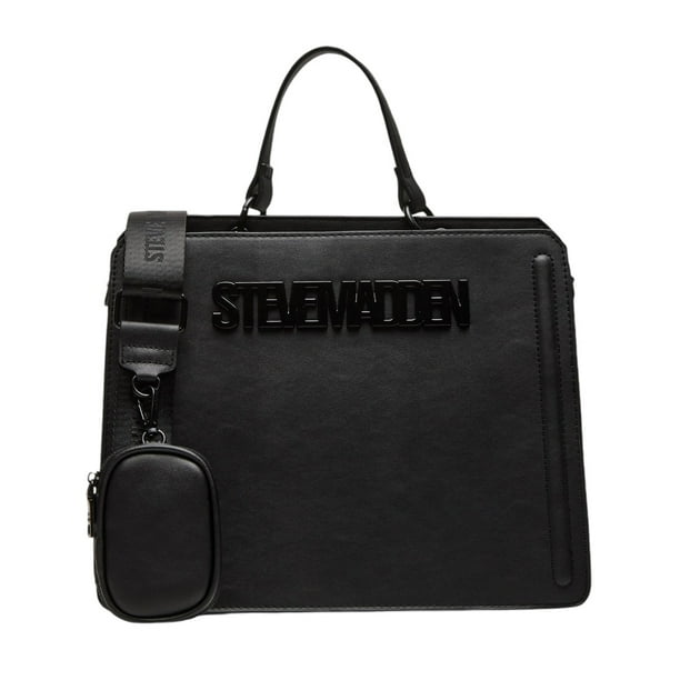 Bolsa Steve Madden Negra Grande Bolsa Para Dama Steve Madden