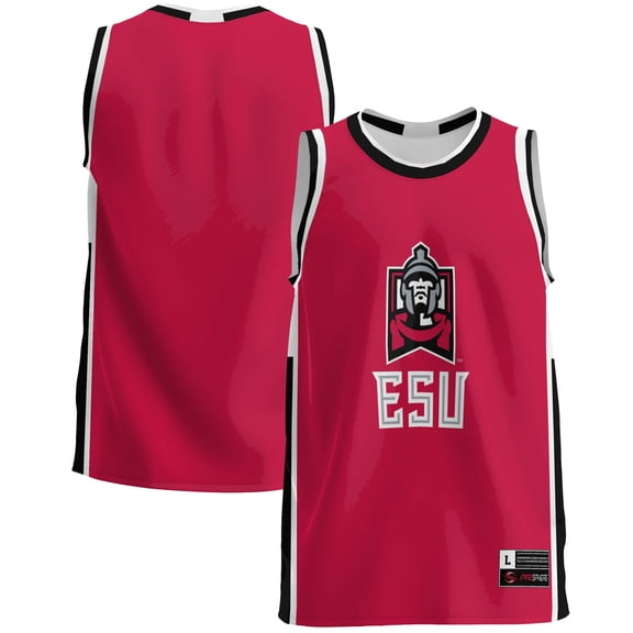 Men's GameDay Greats  Red East Stroudsburg Warriors  Lightweight Basketball Jersey