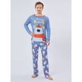 thumbnail image 2 of Pijamas de Navidad a juego para la familia para hombres, Damas, niños, niñas, bebés, niños, Tops de manga larga y pantalones, conjunto de ropa de dormir, 2 of 4