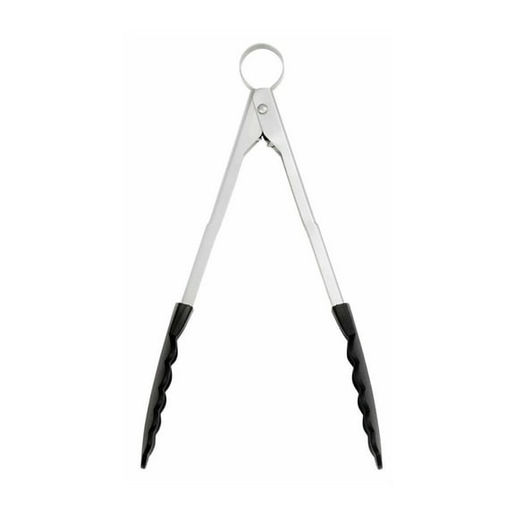Cuisipro 9.5-Inch Non-Stick Nylon Locking Tongs