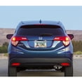 thumbnail image 4 of Honda HR-V Dual Logo 3D Embossed Letters on Mirror Chrome Metal License Plate Frame, 4 of 8