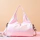thumbnail image 1 of Bolso de hombro para mujer, Bolso sencillo impermeable nacarado con múltiples bolsillos para exteriores, 1 of 8