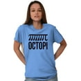 thumbnail image 3 of Octopi Day Math Geek Nerd Octopus Men's Graphic T Shirt Tees Brisco Brands S, 3 of 6
