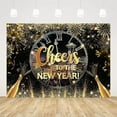 thumbnail image 2 of Happy New Year Backdrop 2026 City Night New Year's Eve Grandiose Fireworks Photography Background Cheers to The New Year Eve Party Decor Supplies Banner Boy Girl Adult Photo Booth Props, 2 of 10