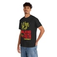thumbnail image 5 of DJH Apparel | Out Here Walking By Faith Christian Unisex T-shirt, 5 of 7