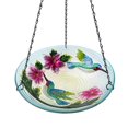 thumbnail image 3 of Hometrends Glass Birdbath Hummingbird, 3 of 8