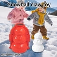 thumbnail image 2 of Schneeballformer mit Cartoon Motiven Kunststoffclips Schneeballform Sand, 2 of 9