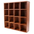 thumbnail image 3 of GROWTH TANK 16 Grids Wood Wall Mounted Storage Cabinet Shelf Home Kitchen Laundry Organizer, 3 of 9