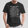 thumbnail image 2 of Retro Dear Dance Mom T-Shirt – Behind Me, Sending You On Back Tee, Funny Dance Mom Graphic Shirt, Vintage Dance Apparel, Dance Team Support Top for Moms, 2 of 3