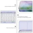 thumbnail image 4 of SEWACC 1 Set Craft Paint Trays Simple Iron Purple Prevent Drying for Families DIY Art, 4 of 8