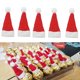 thumbnail image 2 of 10 piezas/20 piezas Mini sombreros de Papá Noel Sombrero de piruleta navideño Manualidades Mini sombrero de Papá Noel Decoraciones para la mesa de la cena navideña, 2 of 5