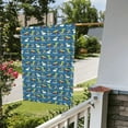 thumbnail image 5 of Wukai Dinosaur on the Beach Vacation Garden Flags Double Sided Welcome Garden Yard House Flags Outside Outdoor House (Only Flag), 5 of 8