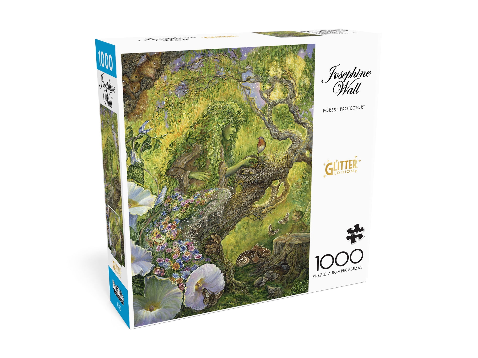 Buffalo Games 1000-Piece Fantasy Nature Glitter Jigsaw