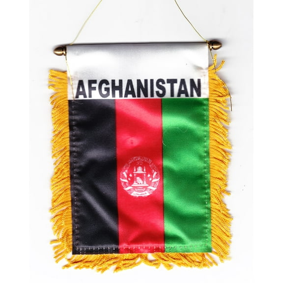 Afghanistan Window Hanging Flag