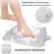 thumbnail image 2 of Masajeador de pies de ducha electrónico Limpiador de piso de ducha Mejora la circulación de los pies Elimina la piel muerta de los pies y reduce el dolor de pies Ormromra WRMH-804, 2 of 6