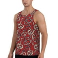 thumbnail image 2 of Gaeub Snake Men's Athletic Tank Top, Workout Sleeveless Shirts, Running Tank Tops for Gym, Running, Training - X-Large, 2 of 9