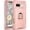 Rosegold, variant on Google Pixel 7A Case with Magnetic Ring Holder, Heavy Duty Hybrid Shockproof Rugged Phone Case for Google Pixel 7A,Black