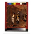 thumbnail image 2 of Historic Framed Print, [Napoleon I and officers standing in burning courtyard], 17-7/8" x 21-7/8", 2 of 9
