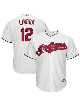 Francisco Lindor Cleveland Indians Youth Home Replica Player Jersey - White