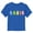 Royal Blue, variant on Toddler's Care Bears Walking Bears Line Up Graphic Tee White 5T