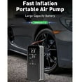 thumbnail image 6 of Portable Cordless Air Pump for Car Tires - 150psi Digital Display, LED Light, Electric Vehicle Compatible, 6 of 7