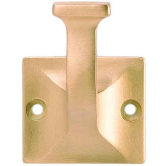Belwith BWS077190 BGB 2.75 in. Forge Single Long Hook, Brushed Golden Brass