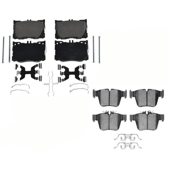 Front & Rear Ceramic Brake Pads for Mercedes Benz C43 AMG 2017-2022