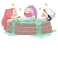 thumbnail image 2 of Boys KPop Demon Hunters Rumi, Mira and Zoey Relaxing T Shirt, 2 of 4