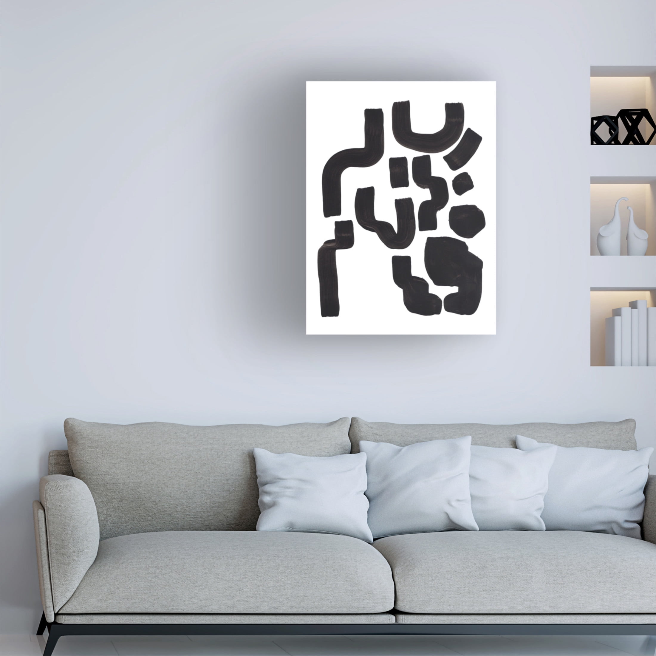 Trademark Fine Art Ejaaz Haniff Turn Around Touch the Ground Canvas Wall Art