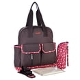 thumbnail image 1 of 6 PC Bolsas Momia Del Bebé Del Pañal Cambiante Del Bolso Del Soporte De Marrón Sunnimix La bolsa de pañales, 1 of 5